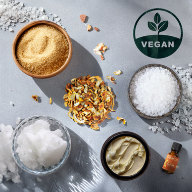 Gör Egen BodyScrub | "Sweet Orange" Sockerskrubb - Exfolierande & Mjukgörande Kroppsskrubb