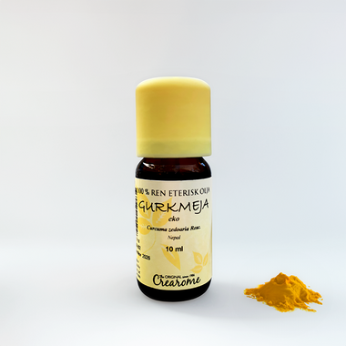 Gurkmeja Eterisk Olja 10 ml - Ekologisk och Naturlig