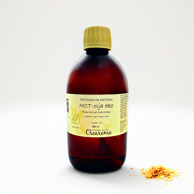 MCT olja 500 ml (Baserad på kokosolja) Ekologisk