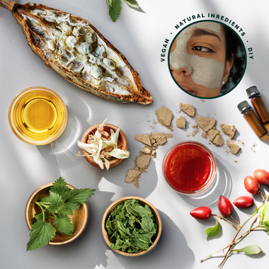 Gör Egen Ansiktsmask | Revitalizing "Sunset Serenity Rasul" | 5 st Komplett Paket