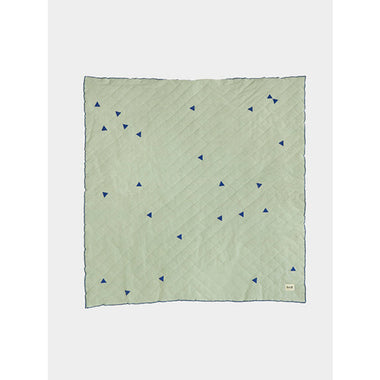 Ekologisk lekmatta/babyfilt teepee (mint)