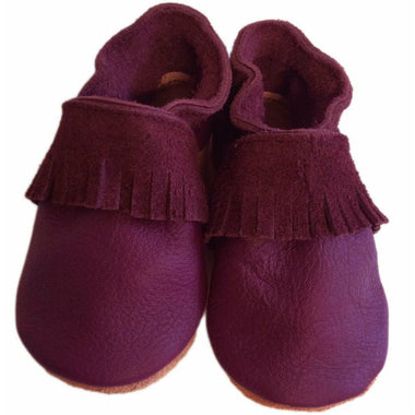 Tofflor Indian (mörklila)