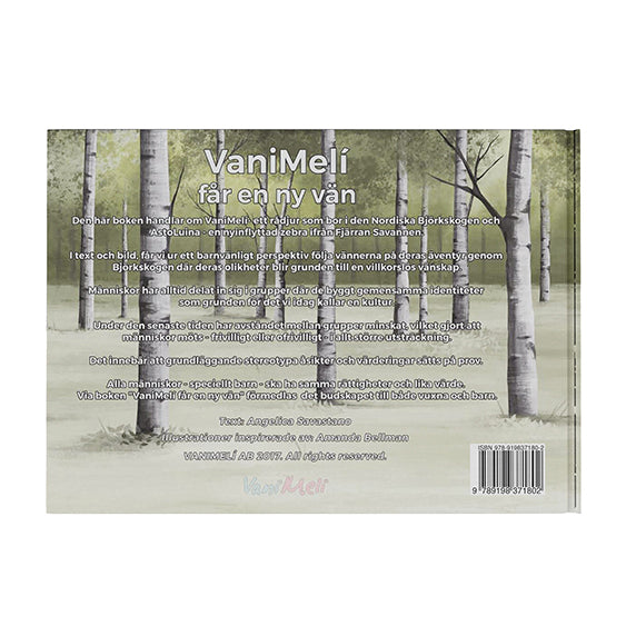 Barnbok - VaniMeli får en ny vän