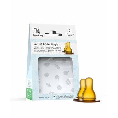 Dinapp naturgummi standard neck 2-pack