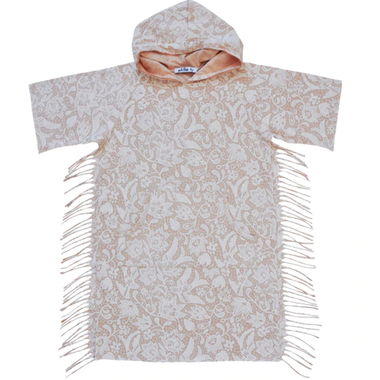 Ekologisk Poncho Reef (puderrosa)