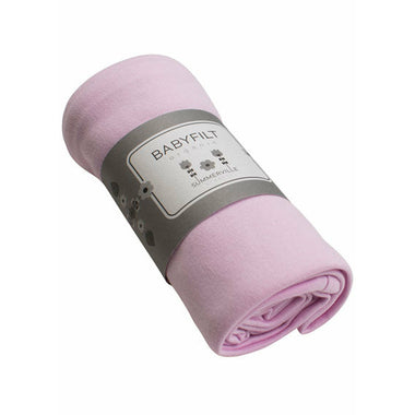 Ekologisk babyfilt (rosa)
