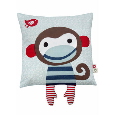 Ekologisk prydnadskudde - Conrad (blå)