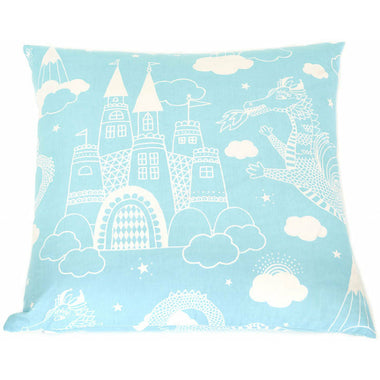 Kuddfodral Drakhimlen 50x50 - GOTS Ekologisk (bomull)