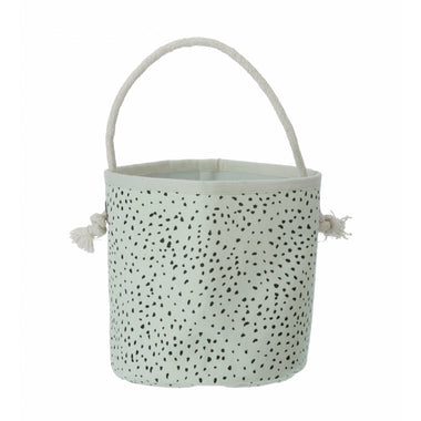 Ekologisk förvaringskorg - Grey Cross (liten)