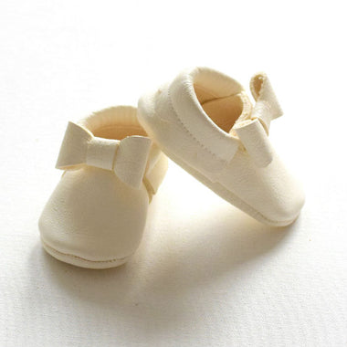 Tofflor Iwory Twins (vit) 0-2 mån (8 cm)