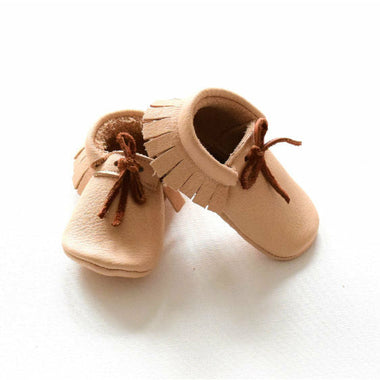 Tofflor Beige 0-2 år (8cm)