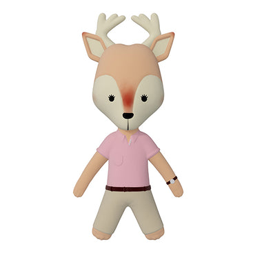 VaniMeli Docka av 100% Naturgummi - Giftfri